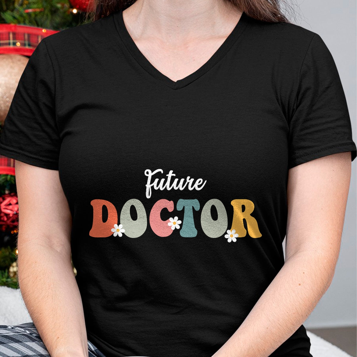Best Doctor Shirt, Funny Doctor UnisexT-Shirt/Hoodie/Sweatshirt HLT00 - Future Doctor Medicine Retro Groovy For Medical Students T-Shirt