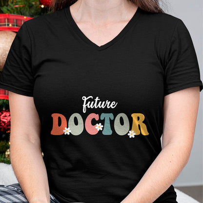 Best Doctor Shirt, Funny Doctor UnisexT-Shirt/Hoodie/Sweatshirt HLT00 - Future Doctor Medicine Retro Groovy For Medical Students T-Shirt