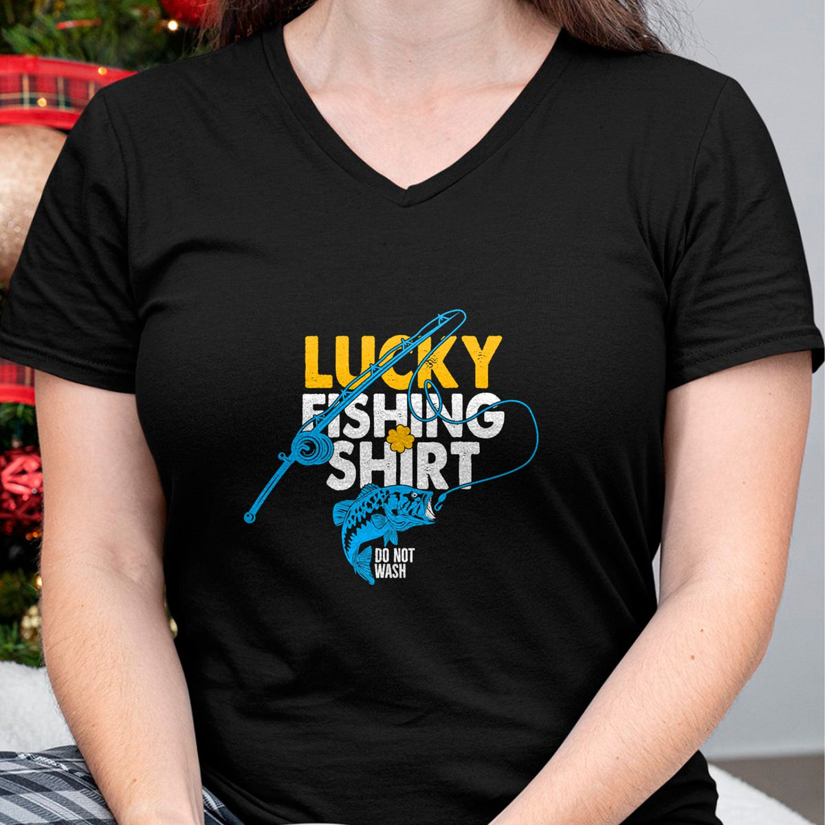 Gift for Dad Shirt, Funny Dad Unisex T-Shirt/Hoodie/Sweatshirt HLT00 – Lucky Fishing Shirt Do Not Wash For A Fisherman T-Shirt