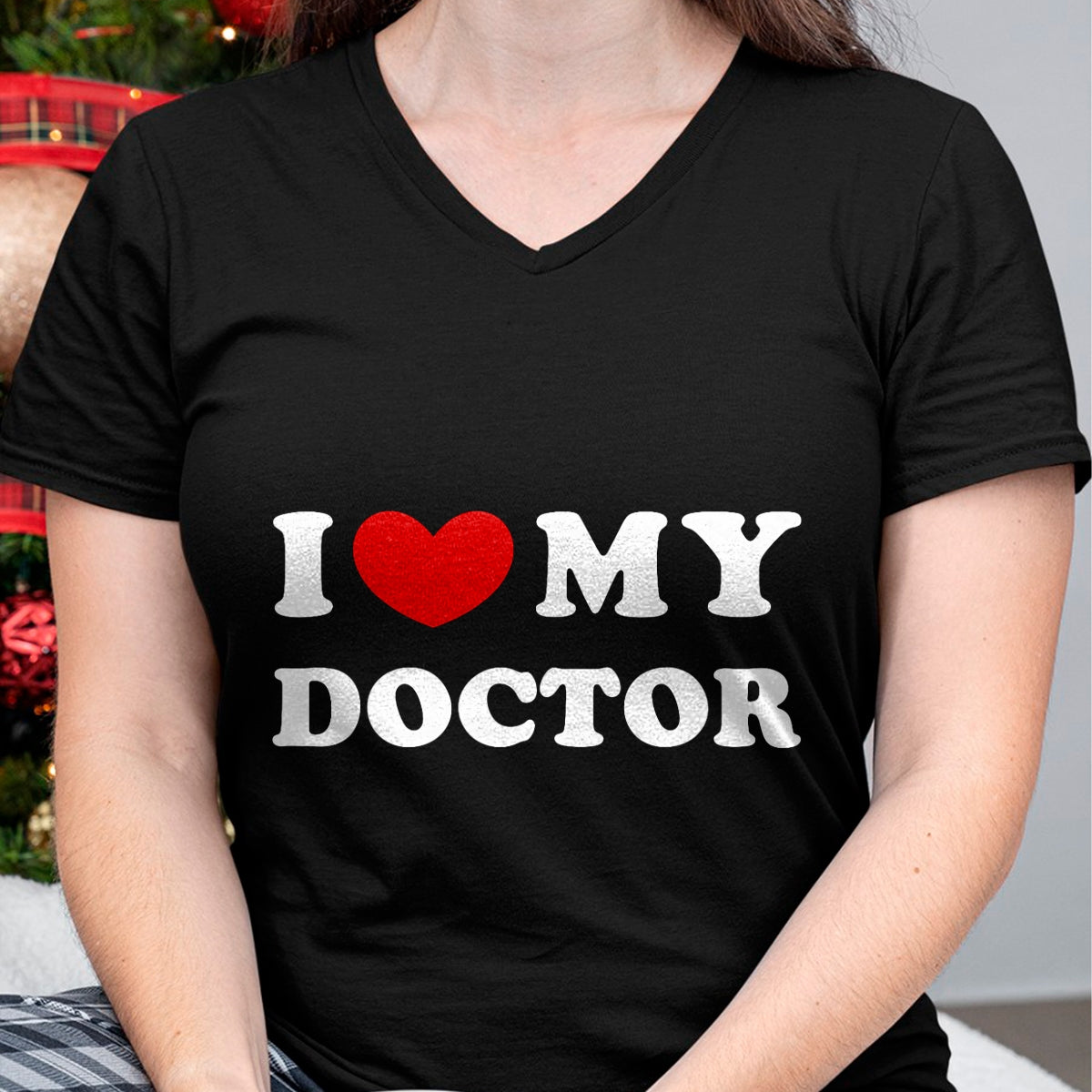 Best Doctor Shirt, Funny Doctor UnisexT-Shirt/Hoodie/Sweatshirt HLT00 - I Love My Doctor T-Shirt