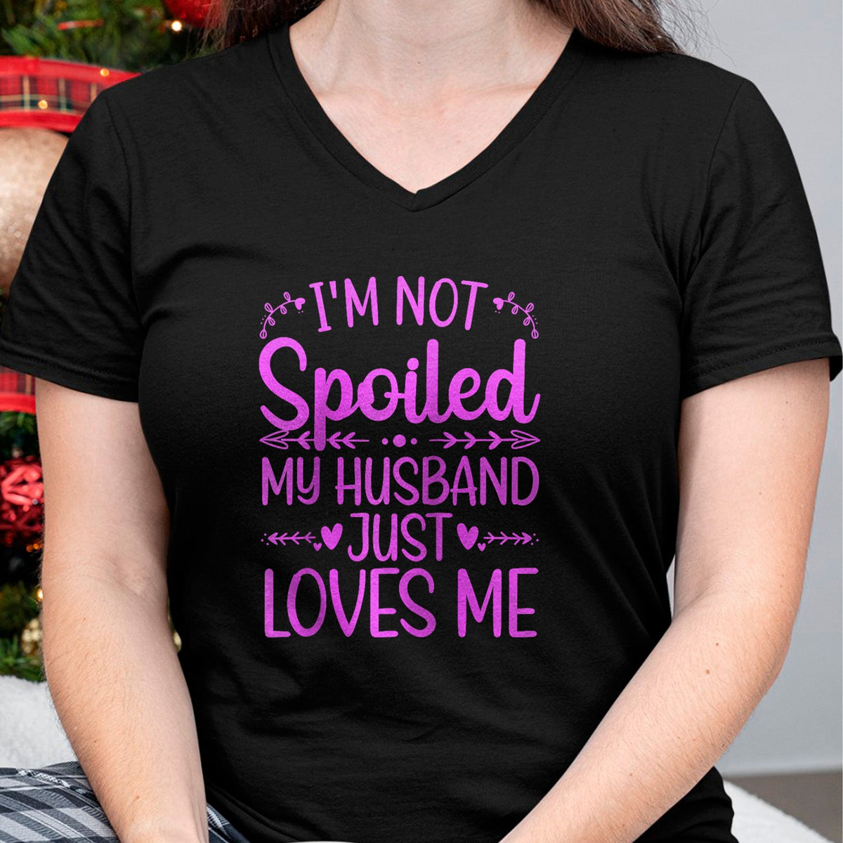 Best Wife Shirt, Wife and Husband Unisex T-Shirt/Hoodie/Sweatshirt HLT00 - Gift for wife T shirt, spoiled wife   Funny Spoiled Wife Art For Women Girls Husband Spoiled Wife Ra (1)
