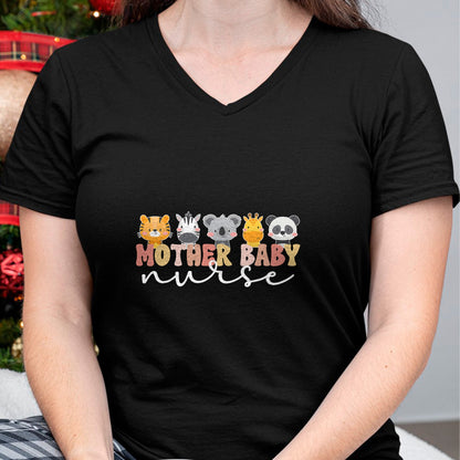 Funny Nurse Shirt, Nurse Unisex T-Shirt/Hoodie/Sweatshirt HLT00 - Mother Baby Nurse Boho Postpartum Nurse Mom Baby Nurse T-Shirt