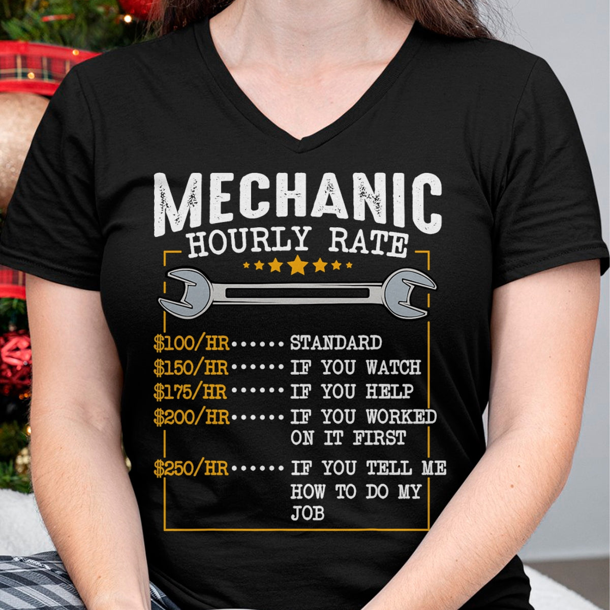 Best Mechanic Life Shirt, Funny Mechanic UnisexT-Shirt/Hoodie/Sweatshirt HLT00 - Mechanic Hourly Rate Car Mechatronics Engineer Profession Car Gift T-Shirt