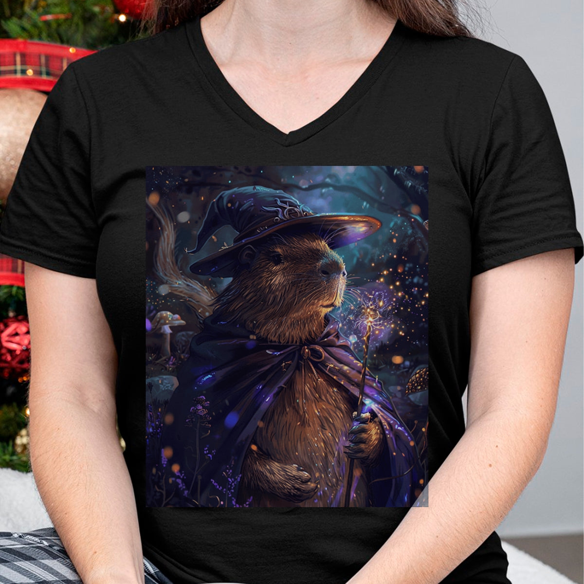 Cute Capybara Shirt, Funny Capybara Unisex T-Shirt/Hoodie/Sweatshirt HLT00 - Funny Graphic Capybara Long Sleeve T-Shirt (20)