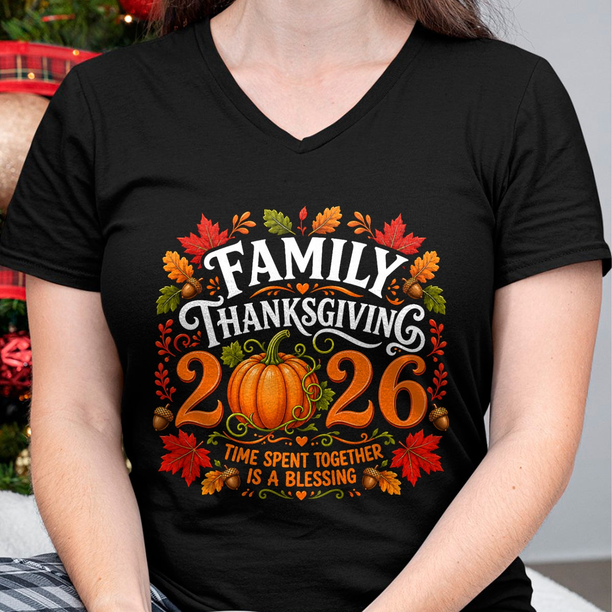 Best Thanksgiving Family Shirt , Funny Thanksgiving UnisexT-Shirt/Hoodie/Sweatshirt HLT00 - Family Thanksgiving 2026 Thanksgiving Crew Matching Group T-Shirt