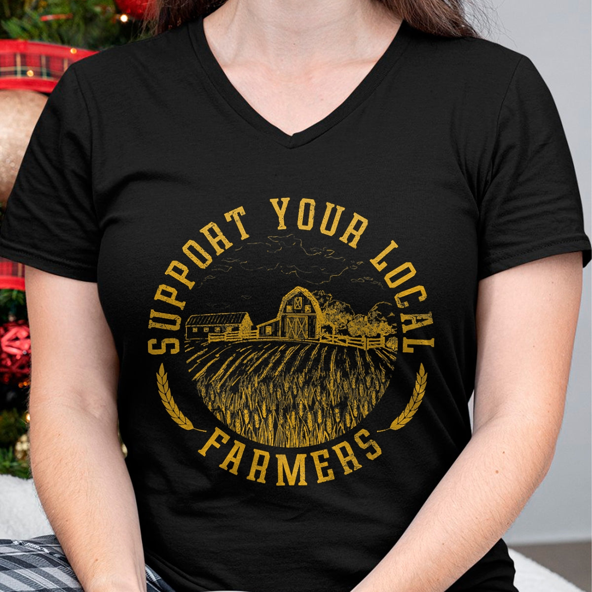 Best Farmer Life Shirt, Funny Farmer UnisexT-Shirt/Hoodie/Sweatshirt HLT00 - Vintage Support Your Local Farmers Farming Farm Farmer T-Shirt