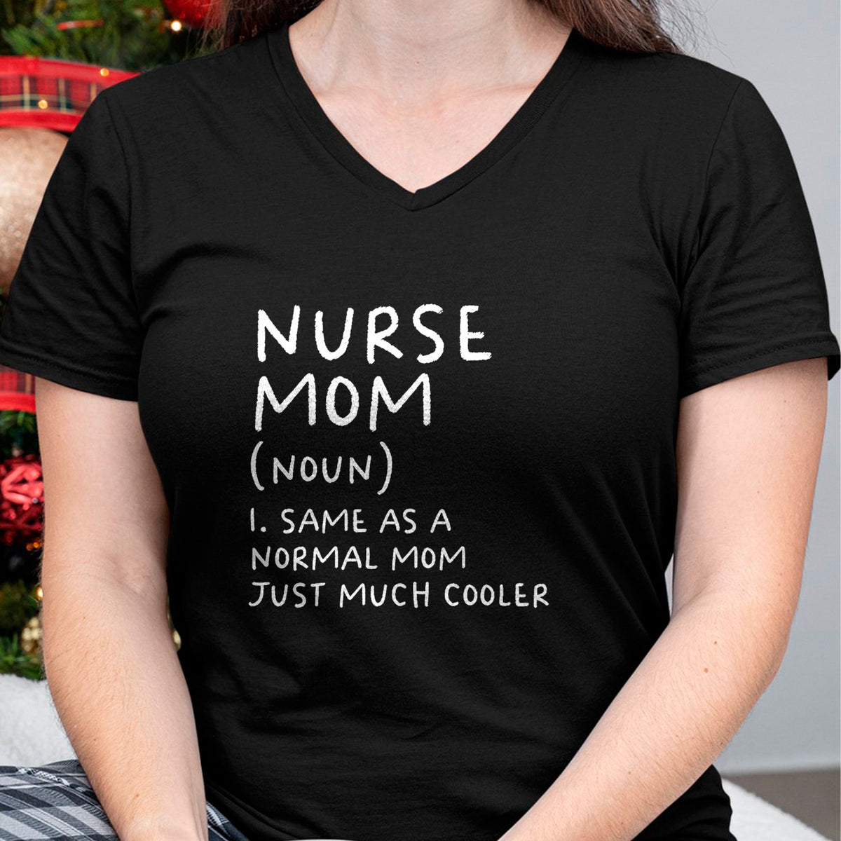 Funny Nurse Shirt, Nurse Unisex T-Shirt/Hoodie/Sweatshirt HLT00 - Nurse Mom Definition Funny Nursing T-Shirt