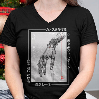 Best Mechanic Life Shirt, Funny Mechanic UnisexT-Shirt/Hoodie/Sweatshirt HLT00 - Futuristic Cyberpunk Hand - Japanese Streetwear Aesthetic T-Shirt