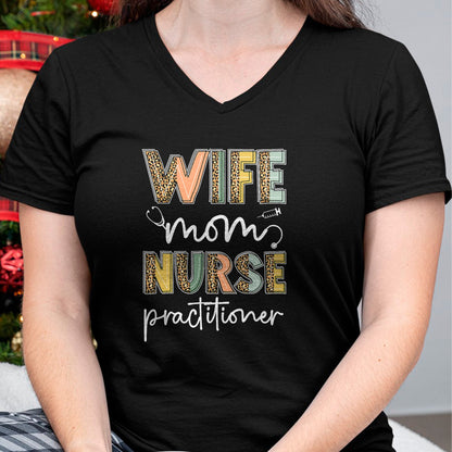 Funny Nurse Shirt, Nurse Unisex T-Shirt/Hoodie/Sweatshirt HLT00 - Wife Mom Nurse Shirt, Funny Mothers Day For Women T-Shirt