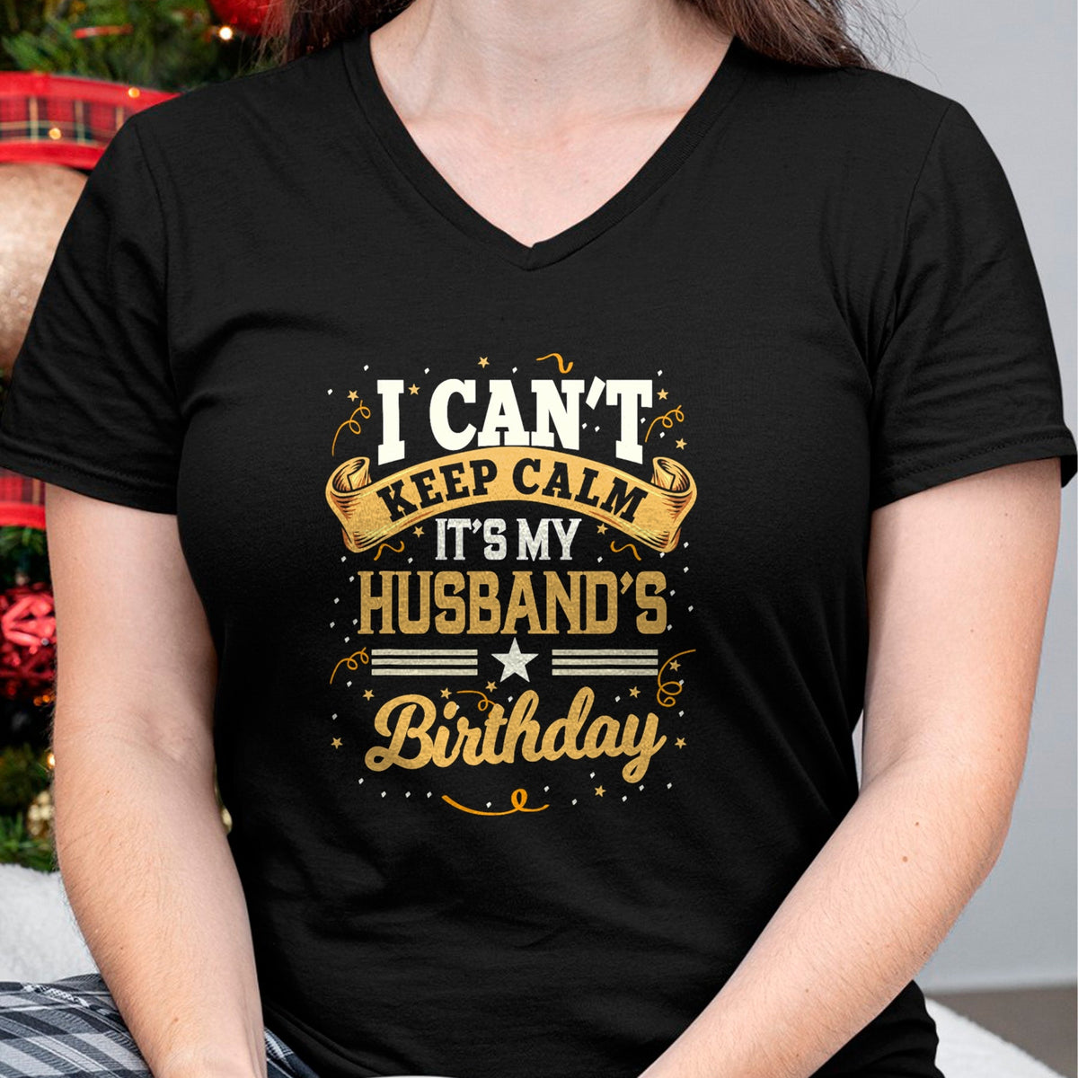 Best Wife Shirt, Wife and Husband Unisex T-Shirt/Hoodie/Sweatshirt HLT00 - I Can't Keep Calm It's My Husband Birthday Party Gift T-Shirt