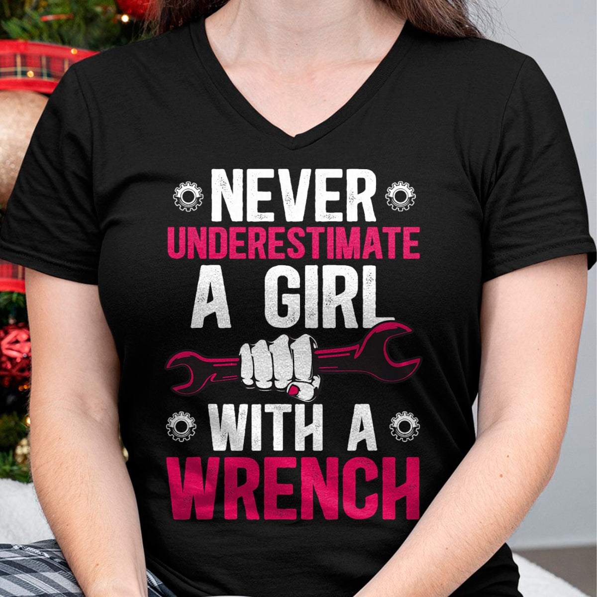 Best Mechanic Life Shirt, Funny Mechanic UnisexT-Shirt/Hoodie/Sweatshirt HLT00 - Girl with A Wrench Female Mechanic Women Mechanics Girl T-Shirt