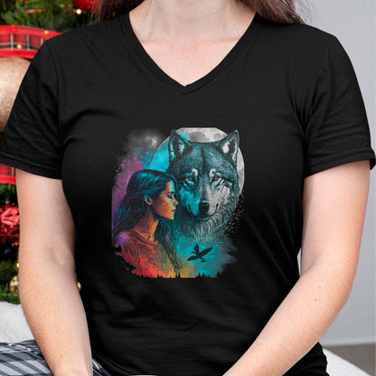 Native American T-Shirts, Vintage Native American Unisex T-Shirt/Hoodie/Sweatshirt HLT00 - Ethnic Tribal Wolf Boho Feather Native American Hippie Women