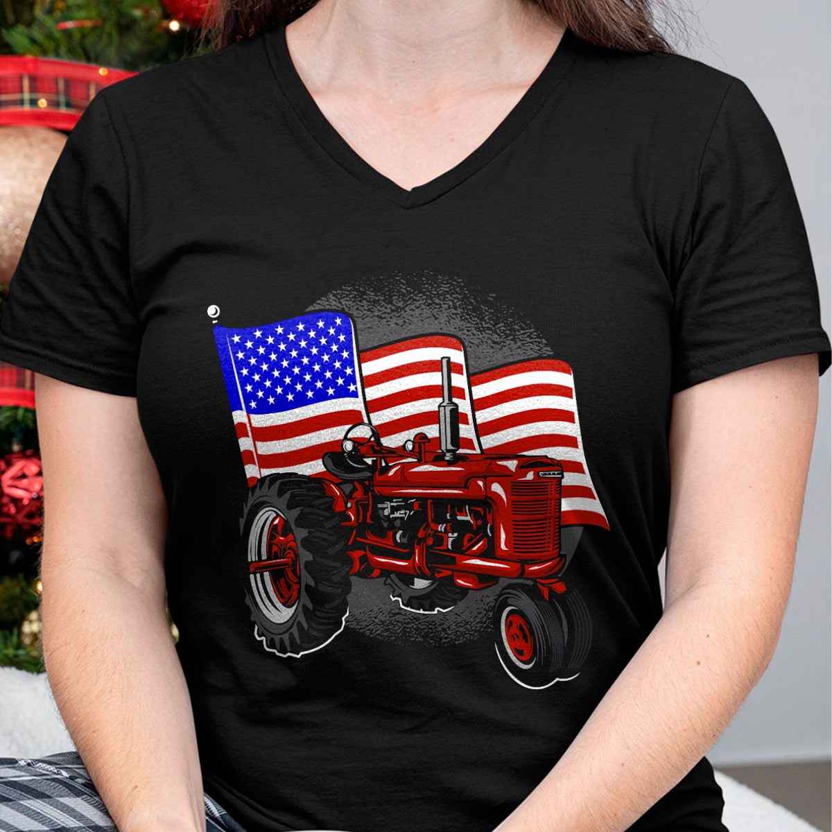 Best Farmer Life Shirt, Funny Farmer UnisexT-Shirt/Hoodie/Sweatshirt HLT00 - 4th of July Gift Patriotic Farmer US Flag Tractor Farmer T-Shirt