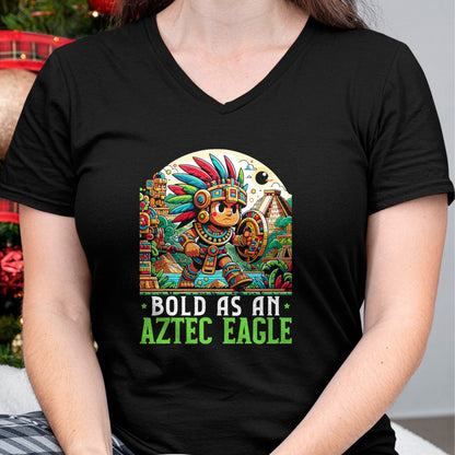 Native American T-Shirts, Vintage Native American Unisex T-Shirt/Hoodie/Sweatshirt HLT00 - Aztec Warrior Mexico Native Mexican Aztec Civilization