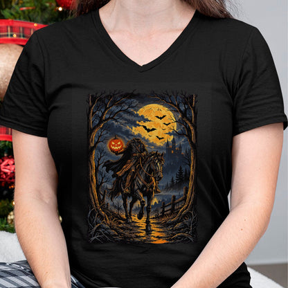 Best Horse Lover Shirt , Funny Horse UnisexT-Shirt/Hoodie/Sweatshirt HLT00 - Happy Halloween Horse Ghost T-Shirt, Women, Black, Medium