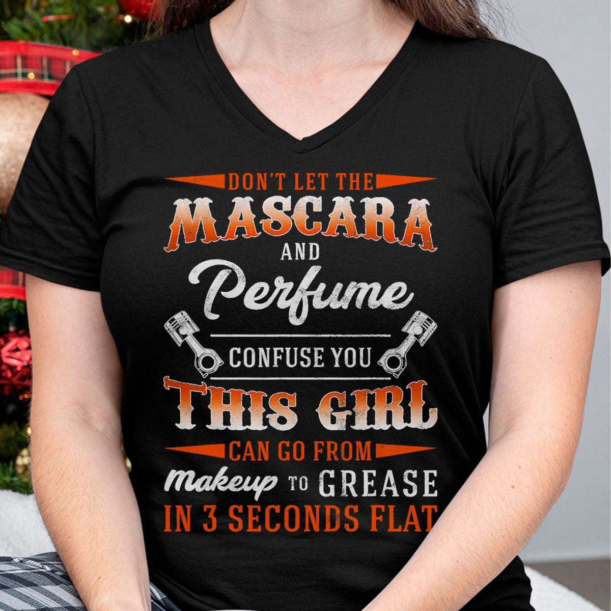 Best Mechanic Life Shirt, Funny Mechanic UnisexT-Shirt/Hoodie/Sweatshirt HLT00 - Mascara and Perfume I'm A Female Mechanic Sarcasm Gift T-Shirt