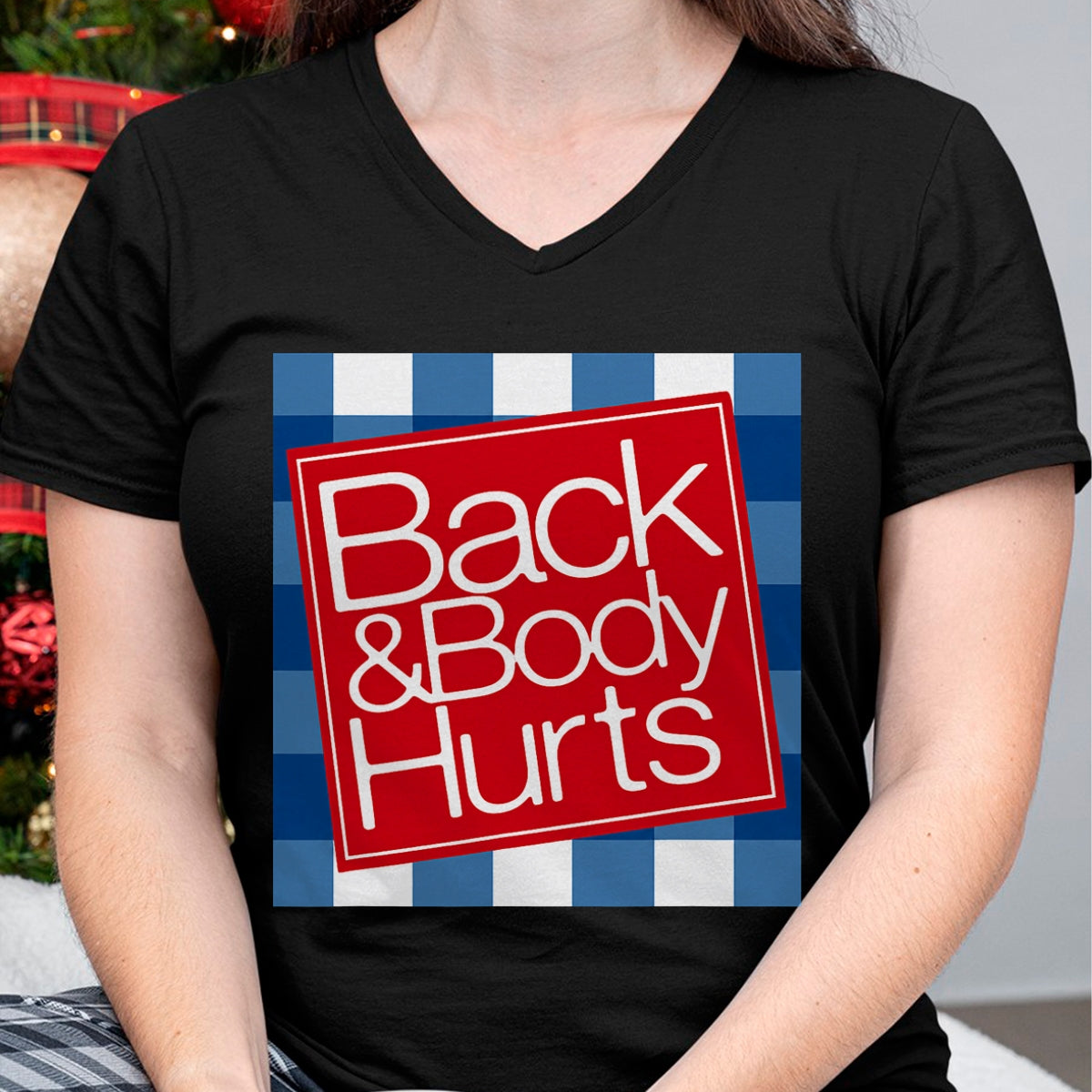 Best Thanksgiving Family Shirt , Funny Thanksgiving UnisexT-Shirt/Hoodie/Sweatshirt HLT00 -Funny Back & Body Hurts Getting Older Humor Design T-Shirt