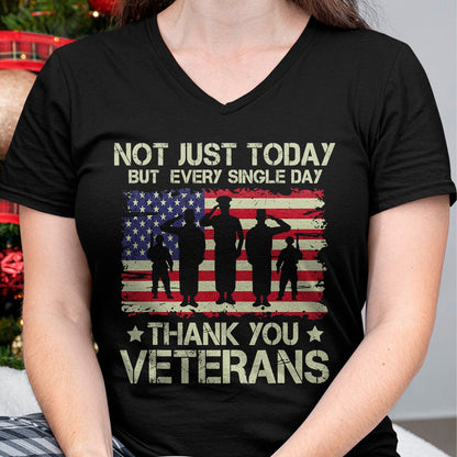 Proud Veteran Shirt, Funny Veteran UnisexT-Shirt/Hoodie/Sweatshirt HLT00 - Honoring All Who Served Thank You Veterans American Flag Men T-Shirt