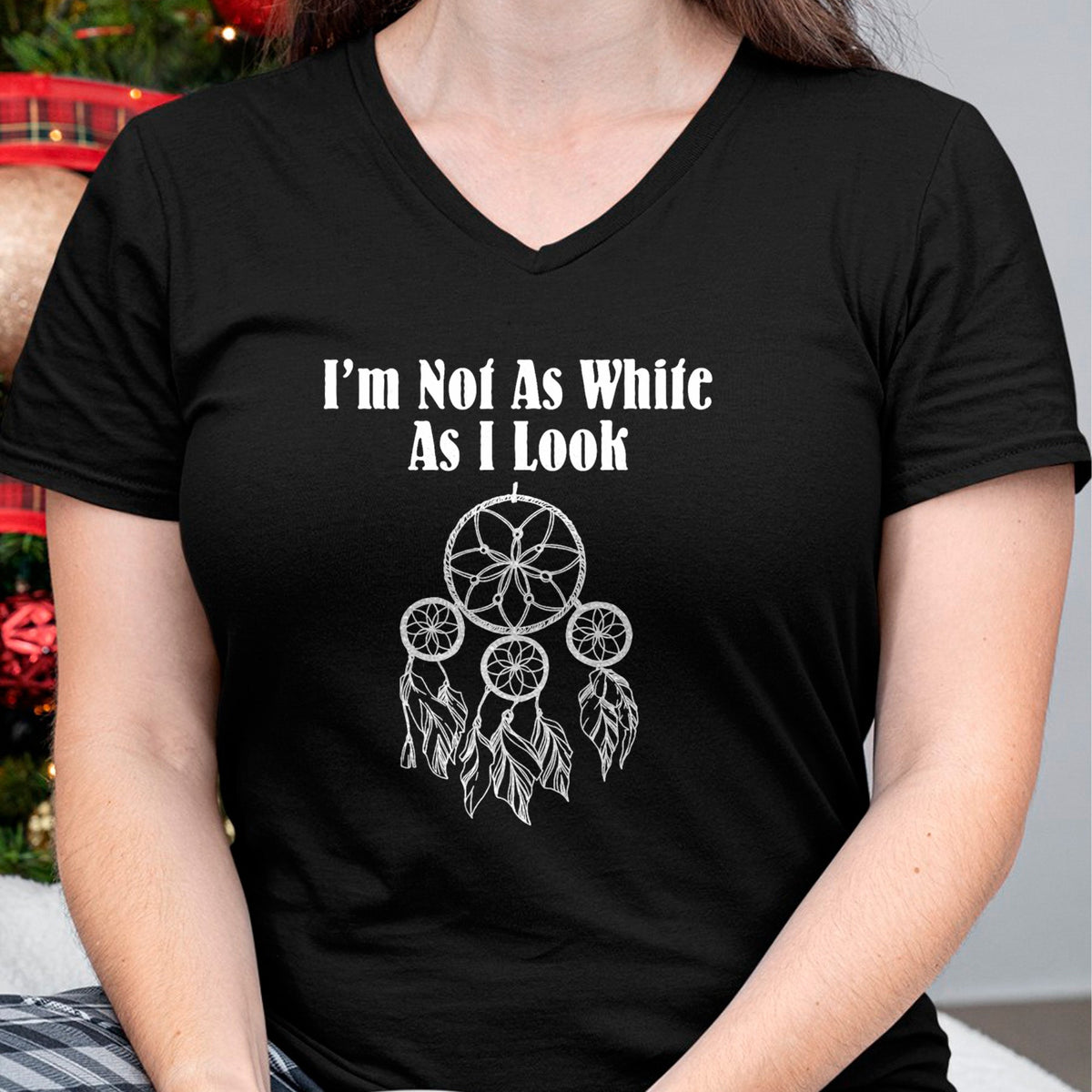 Native American T-Shirts, Vintage Native American Unisex T-Shirt/Hoodie/Sweatshirt HLT00 - I_m Not As White As I Look Native American