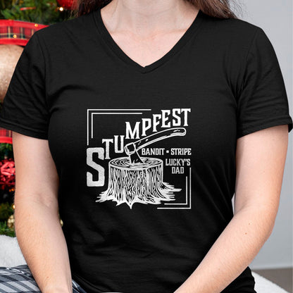 Gift for Dad Shirt, Funny Dad Unisex T-Shirt/Hoodie/Sweatshirt HLT00 – Funny Stumpfest Bandit stripe and lucky_s dad T-Shirt