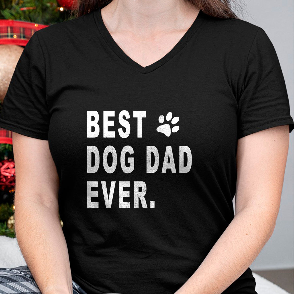 Gift for Dad Shirt, Funny Dad Unisex T-Shirt/Hoodie/Sweatshirt HLT00 – Best Dog Dad T-shirt Gift for Best Dog Dad Ever T-Shirt