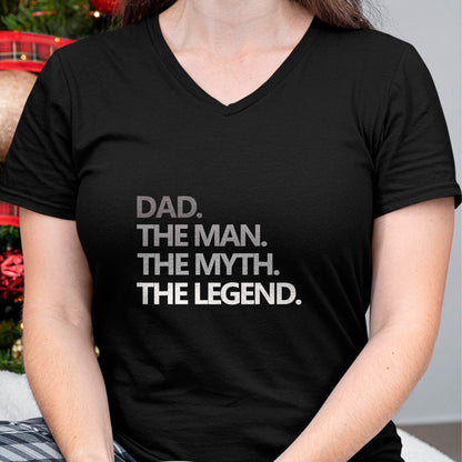 Gift for Dad Shirt, Funny Dad Unisex T-Shirt/Hoodie/Sweatshirt HLT00 – DAD THE MAN THE MYTH THE LEGEND T Shirt Father_s Day Gift T-Shirt