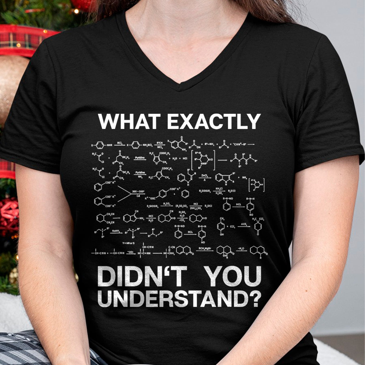 Best Teacher Shirt, Funny Teacher UnisexT-Shirt/Hoodie/Sweatshirt HLT00 - Chemist Science What Exactly Didn't You Understand Chemistry T-Shirt Small