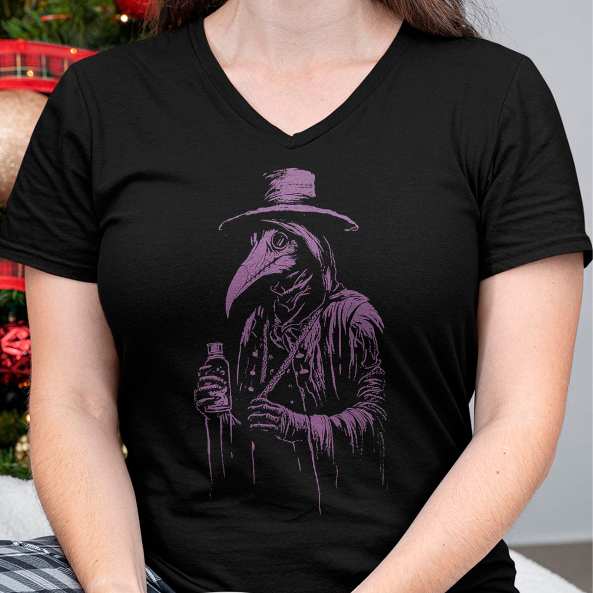Best Doctor Shirt, Funny Doctor UnisexT-Shirt/Hoodie/Sweatshirt HLT00 - Plague Doctor Shirt Horror Death Occult Satanic Gothic T-Shirt