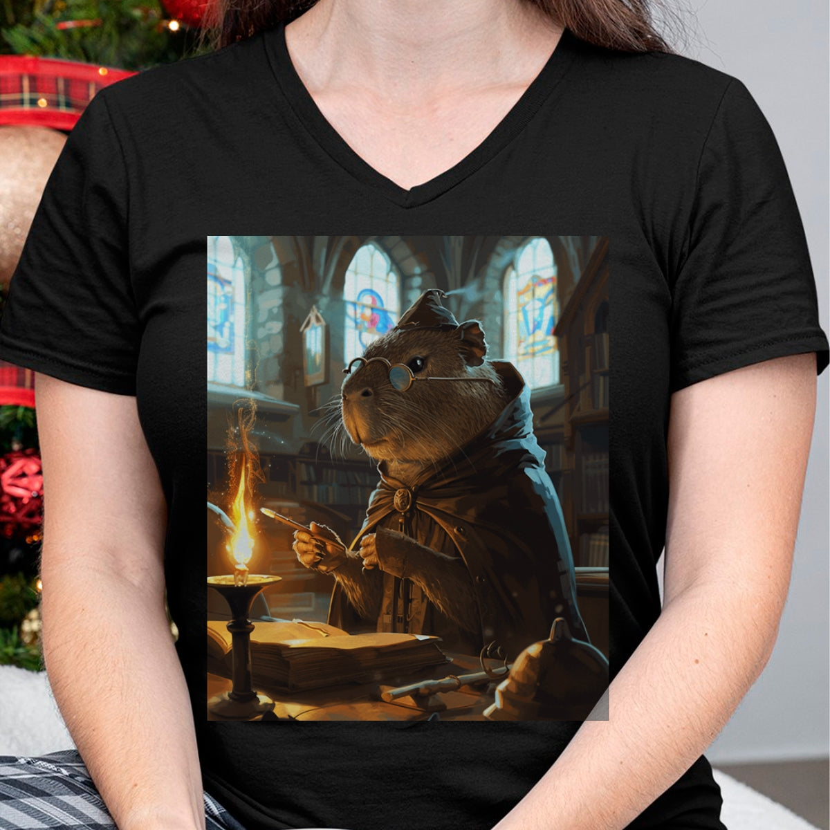 Cute Capybara Shirt, Funny Capybara Unisex T-Shirt/Hoodie/Sweatshirt HLT00 - Funny Graphic Capybara Long Sleeve T-Shirt (17)