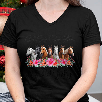 Best Horse Lover Shirt , Funny Horse UnisexT-Shirt/Hoodie/Sweatshirt HLT00 - Inspirational God Says You are Christian Religious Horses T-Shirt