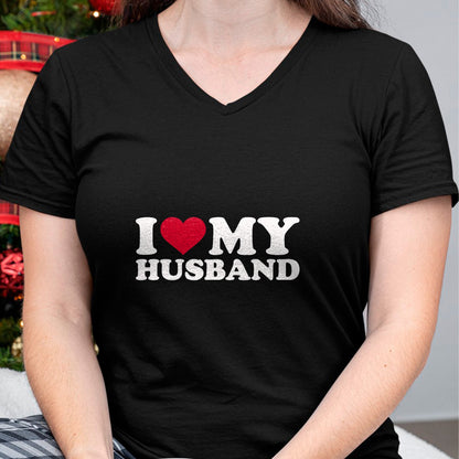 Best Wife Shirt, Wife and Husband Unisex T-Shirt/Hoodie/Sweatshirt HLT00 - I love my husband T-Shirt