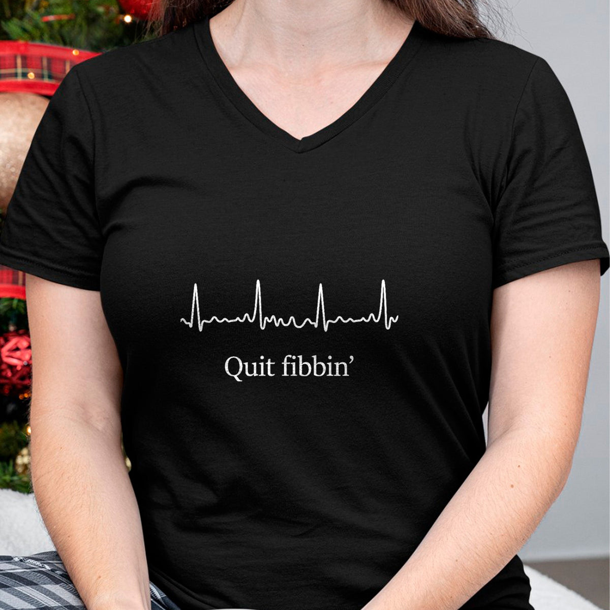 Funny Nurse Shirt, Nurse Unisex T-Shirt/Hoodie/Sweatshirt HLT00 - Quit Fibbin shirt Atrial Fibrillation Funny medical T-Shirt