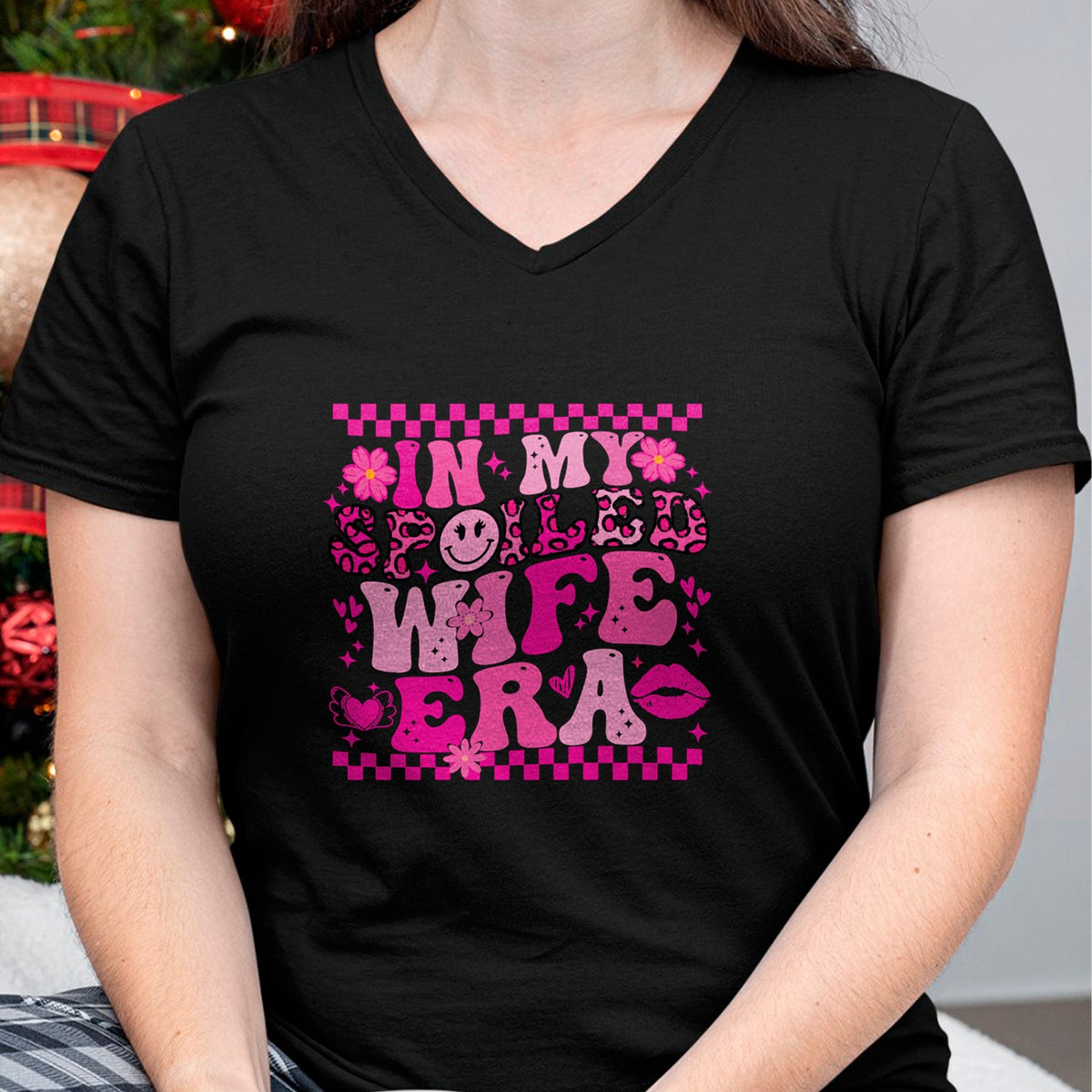 Best Wife Shirt, Wife and Husband Unisex T-Shirt/Hoodie/Sweatshirt HLT00 - Gift for wife T shirt, spoiled wife   In My Spoiled Wife Era Sweatshirt