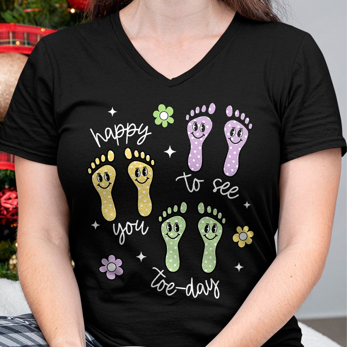 Best Doctor Shirt, Funny Doctor UnisexT-Shirt/Hoodie/Sweatshirt HLT00 - Happy to See You Today Podiatry Foot Doctor Podiatrist Nurse T-Shirt