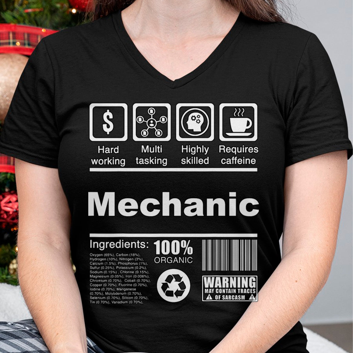 Best Mechanic Life Shirt, Funny Mechanic UnisexT-Shirt/Hoodie/Sweatshirt HLT00 - Mechanic Funny Nutritional Facts - For Mechanics T-Shirt