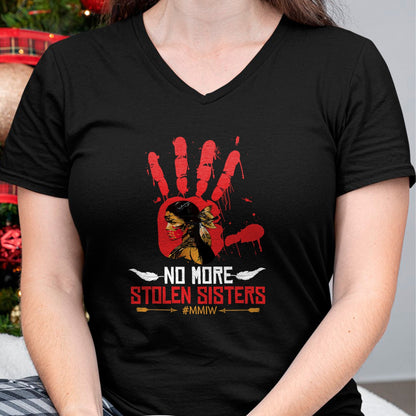 Native American T-Shirts, Vintage Native American Unisex T-Shirt/Hoodie/Sweatshirt HLT00 - Honor Awareness Native Americans No More Stolen Sisters (1)
