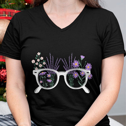 Best Doctor Shirt, Funny Doctor UnisexT-Shirt/Hoodie/Sweatshirt HLT00 - Floral Glasses Optometry Eye Doctor Ophthalmologist Tech T-Shirt