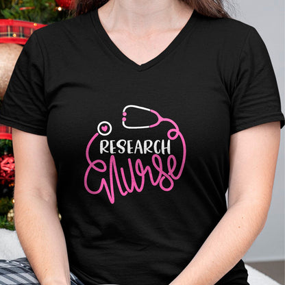 Funny Nurse Shirt, Nurse Unisex T-Shirt/Hoodie/Sweatshirt HLT00 - Research Nurse - RN Clinical Research Nursing Department T-Shirt