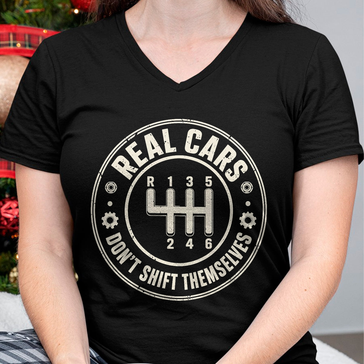 Best Mechanic Life Shirt, Funny Mechanic UnisexT-Shirt/Hoodie/Sweatshirt HLT00 - Real Cars Dont Shift Themselves Automotive Mechanic T-Shirt