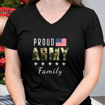 Gift for Dad Shirt, Funny Dad Unisex T-Shirt/Hoodie/Sweatshirt HLT00 – Army Graduation Proud Military Family Mom Dad Brother Sister T-Shirt