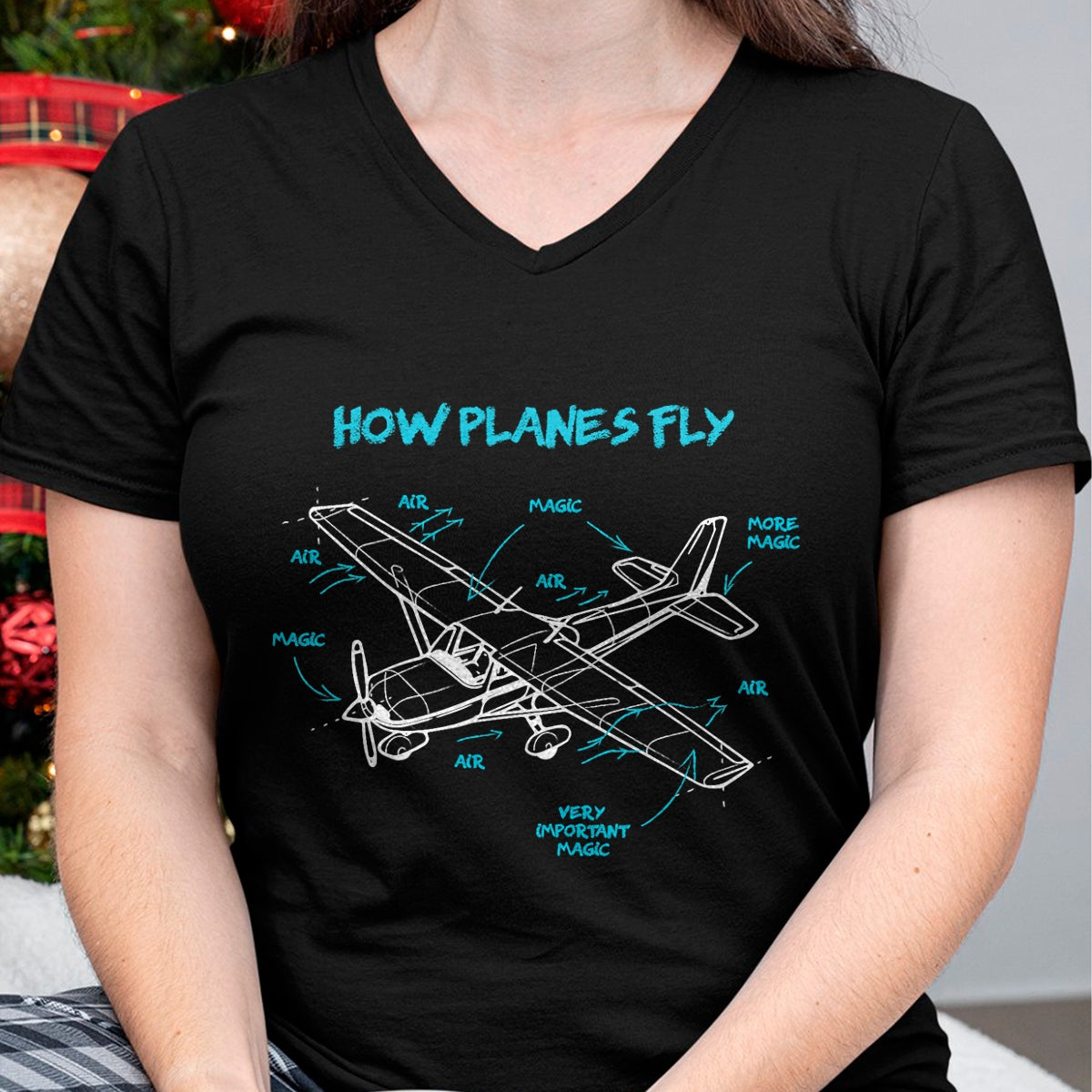 Best Mechanic Life Shirt, Funny Mechanic UnisexT-Shirt/Hoodie/Sweatshirt HLT00 - How Planes Fly How Planes Fly Aviation Pilot T-Shirt