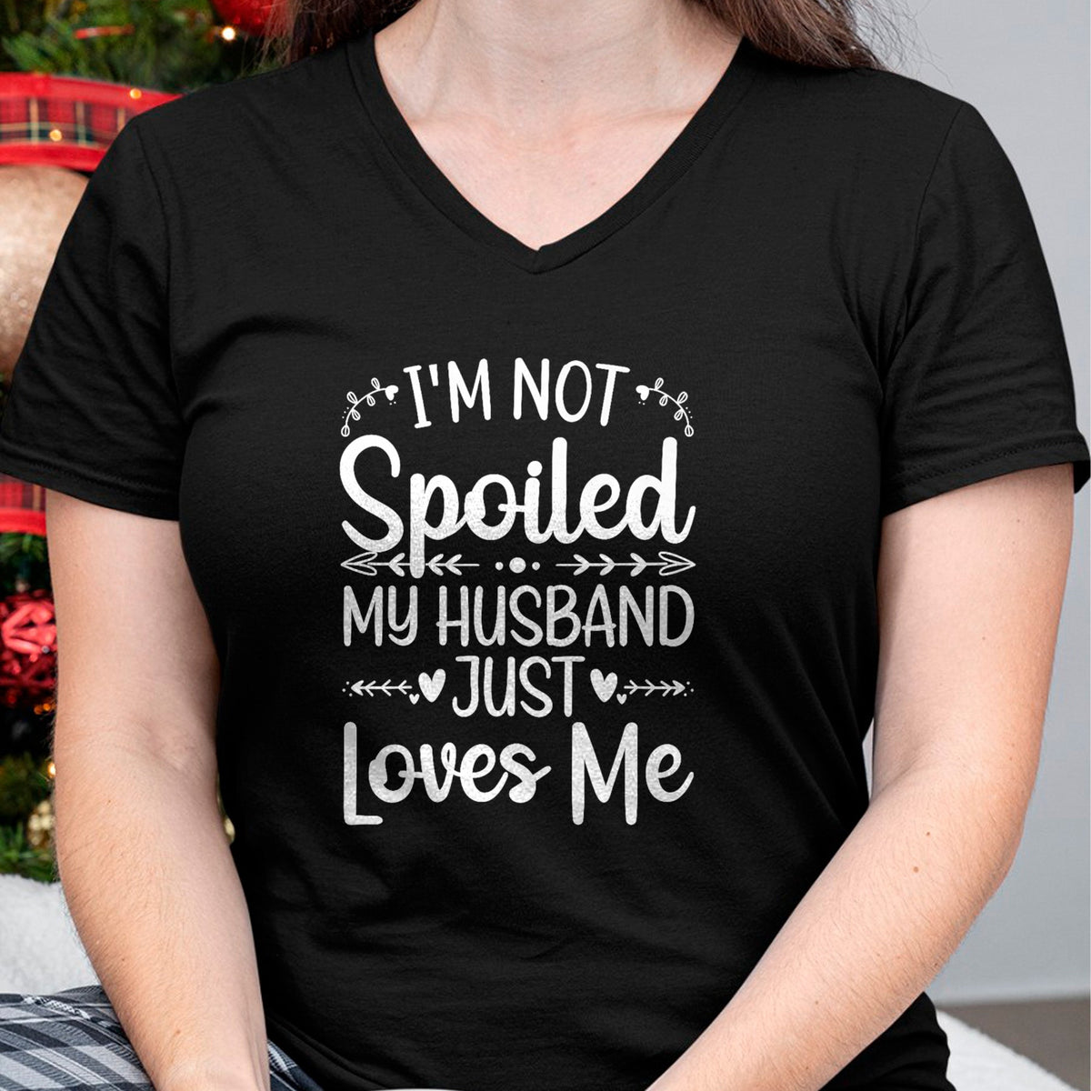 Best Wife Shirt, Wife and Husband Unisex T-Shirt/Hoodie/Sweatshirt HLT00 - Gift for wife T shirt, spoiled wife   Funny Spoiled Wife Art For Women Girls Husband Spoiled Wife Pr (4)
