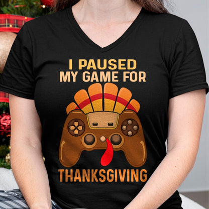 Best Thanksgiving Family Shirt , Funny Thanksgiving UnisexT-Shirt/Hoodie/Sweatshirt HLT00 - Happy Thanksgiving Gaming Fall Turkey Gamer Boys Kids Men T-Shirt