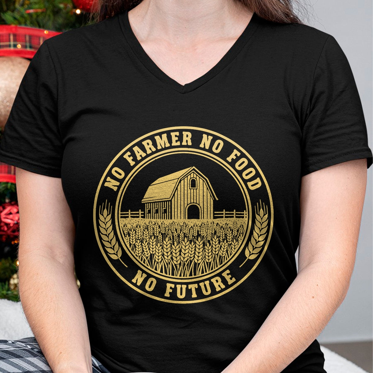 Best Farmer Life Shirt, Funny Farmer UnisexT-Shirt/Hoodie/Sweatshirt HLT00 - No Farmers No Food No Future Farmer Market Farming Vintage Long Sleeve T-Shirt