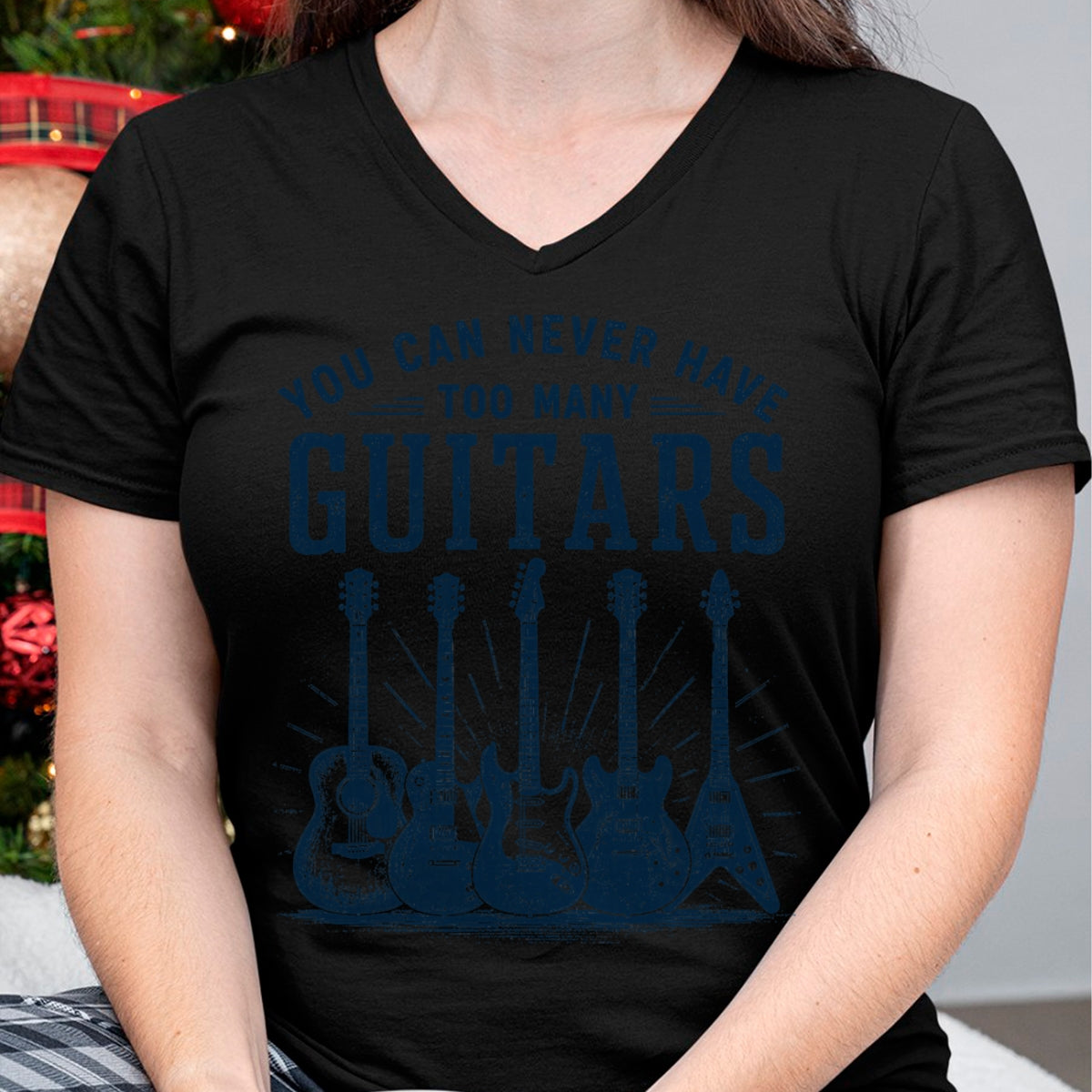 Guitar Lover Shirt, Funny Guitar UnisexT-Shirt/Hoodie/Sweatshirt HLT00 - You Can Never Have Too Many Guitars Funny Guitar Guitarist T-Shirt