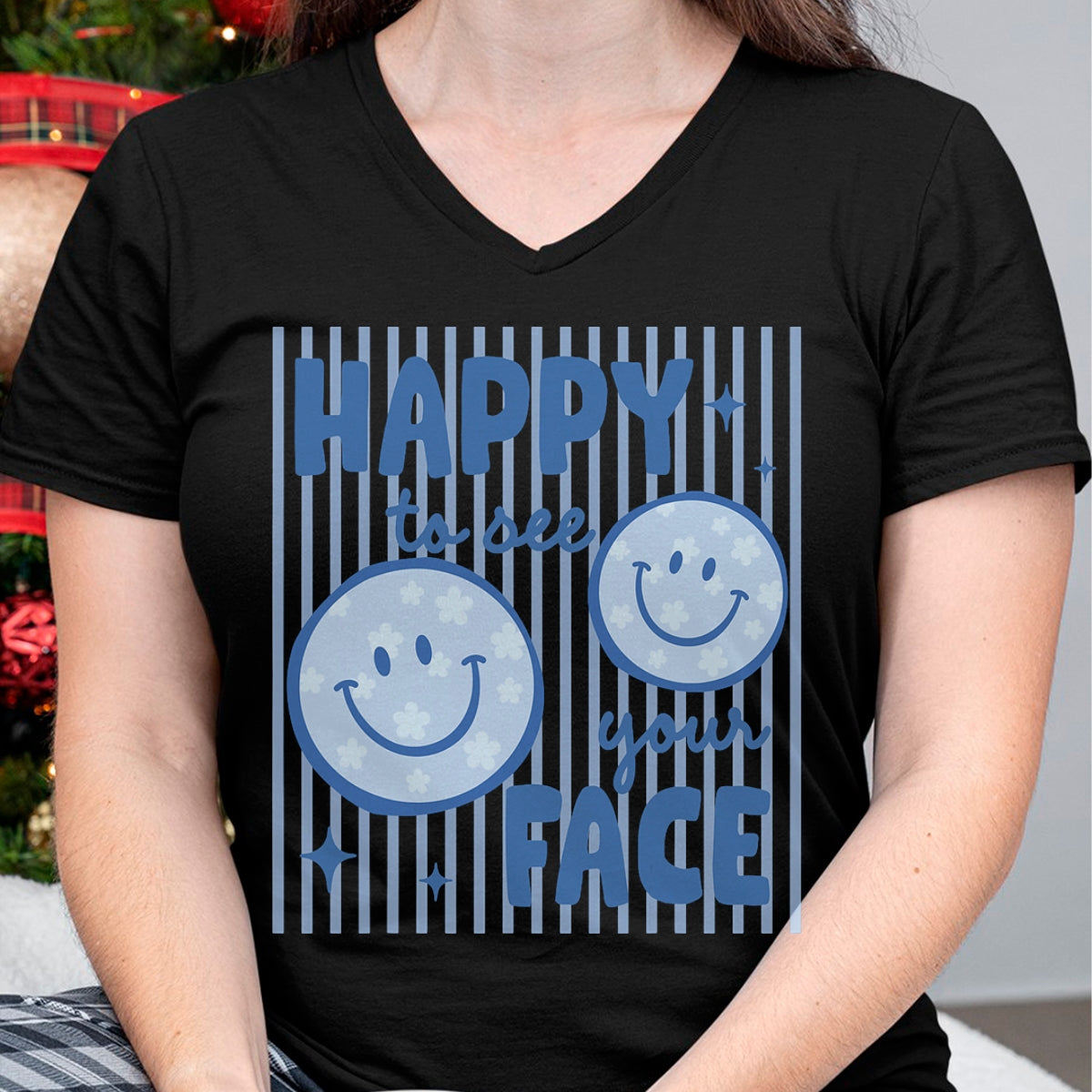 Best Teacher Shirt, Funny Teacher UnisexT-Shirt/Hoodie/Sweatshirt HLT00 - Happy to See Your Face Smile Face Teacher Kid Back to School T-Shirt