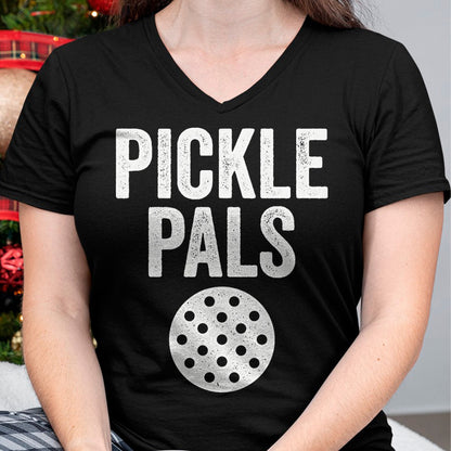 Funny Pickleball Shirt, Pickleball Lover Unisex T-Shirt/Hoodie/Sweatshirt HLT00 - Pickle Pals Funny Pickleball Friends T-Shirt