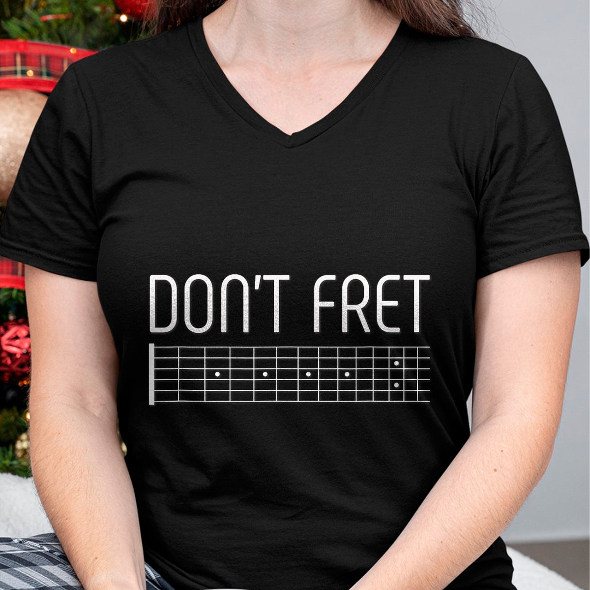 Guitar Lover Shirt, Funny Guitar UnisexT-Shirt/Hoodie/Sweatshirt HLT00 - Guitar Shirt Don_t Fret T-Shirt