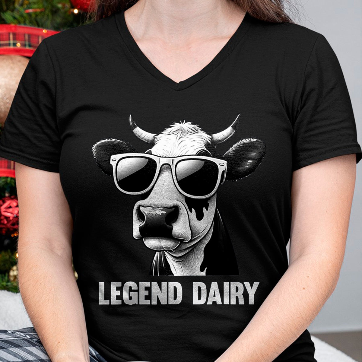 Best Farmer Life Shirt, Funny Farmer UnisexT-Shirt/Hoodie/Sweatshirt HLT00 - Legend Dairy Funny Farmer Cow Farmer Pun Graphic T-Shirt, Men, Black, 3X-Large