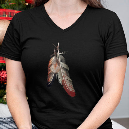 Native American T-Shirts, Vintage Native American Unisex T-Shirt/Hoodie/Sweatshirt HLT00 - Indigenous American Native Tribal Headdress Feathers
